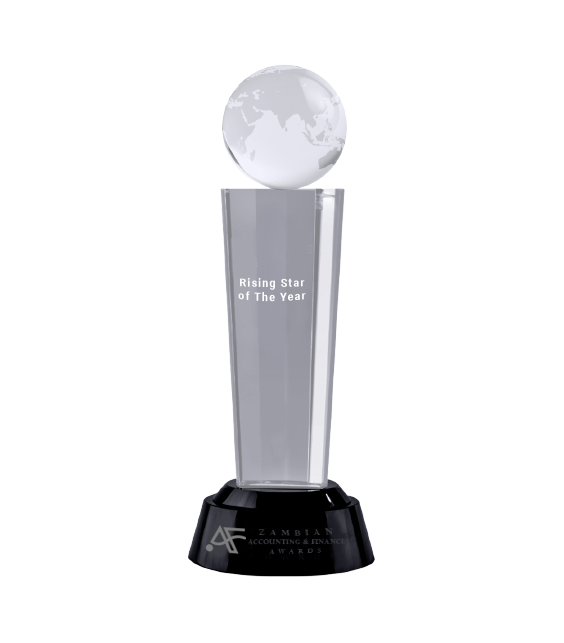 Zambia Accountancy & Finance Awards Trophy